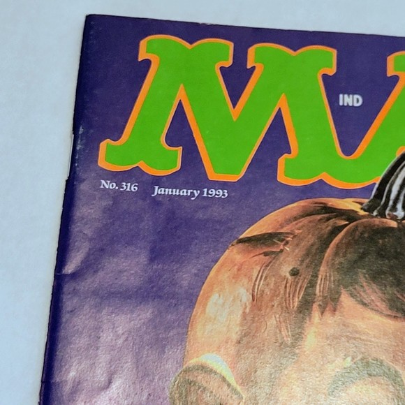 Vintage Mad Magazine Issue #316 January 1993. Halloween Edition. Rare. VG - Picture 5 of 9
